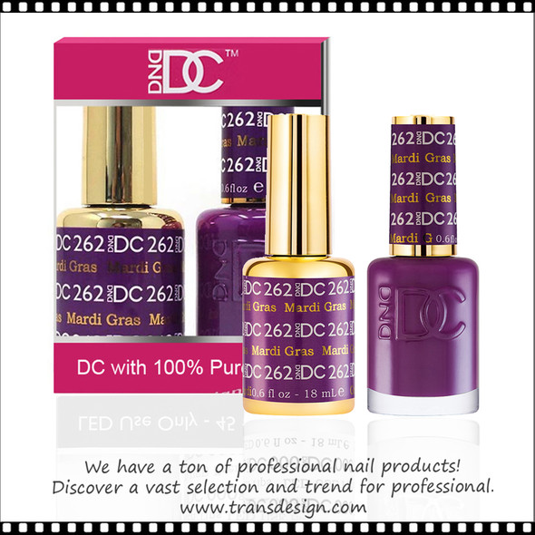 DC Gel Polish Duo - #262 Mardi Gras