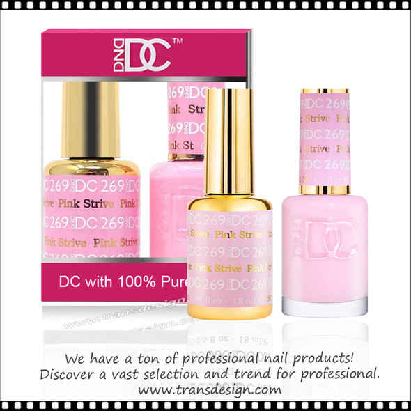 DC Gel Polish Duo - #269 Pink Strive