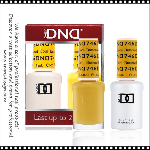 DND Gel Polish Duo - #746 Buttered Corn