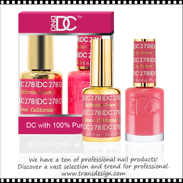 DC Gel Polish Duo - #277 Fluorescent Pink