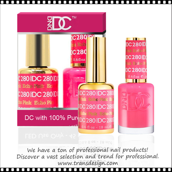 DC Gel Polish Duo - #280 Echo Pink