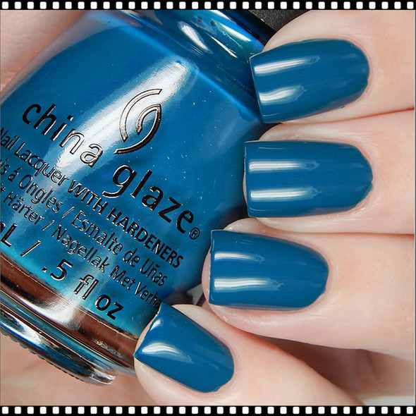 CHINA GLAZE POLISH  - Jagged Little Teal*