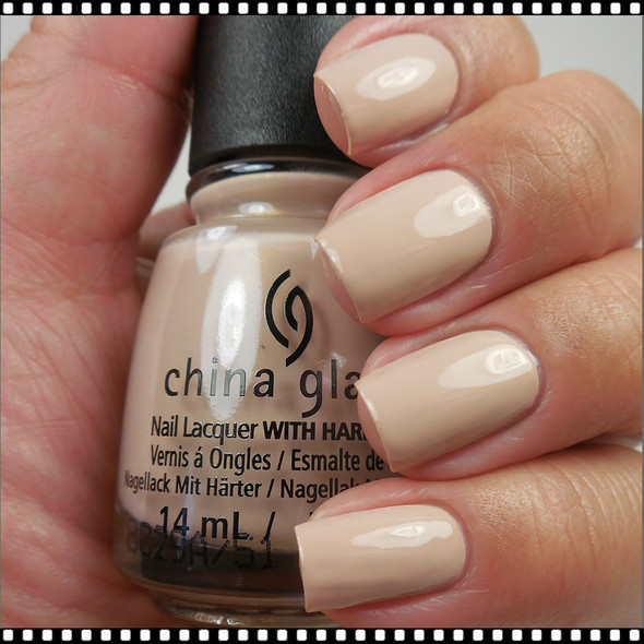 CHINA GLAZE POLISH  - I'll Sand by You*