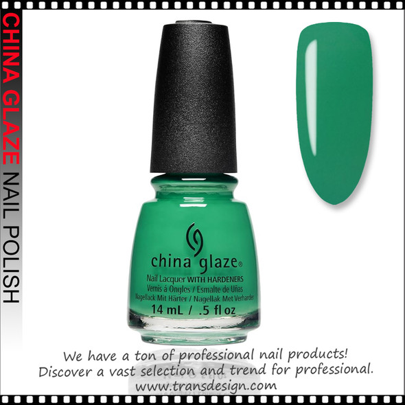 CHINA GLAZE POLISH  - Emerald Bae*