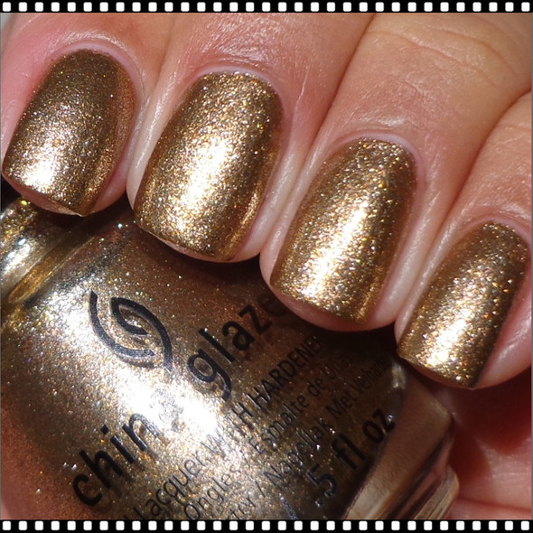 CHINA GLAZE POLISH - Goldie but Goodie*