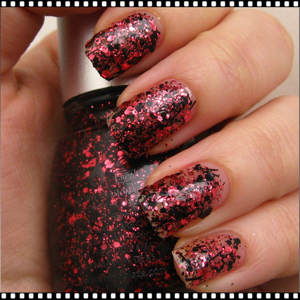 CHINA GLAZE POLISH - Scattered & Tattered*
