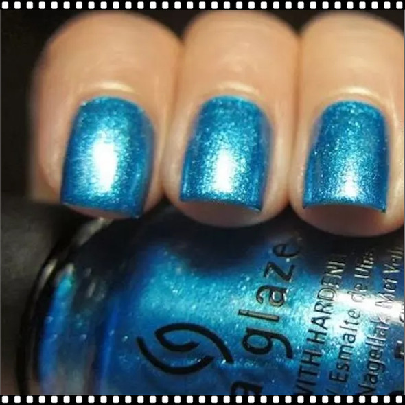 CHINA GLAZE POLISH - So Blue Without You*