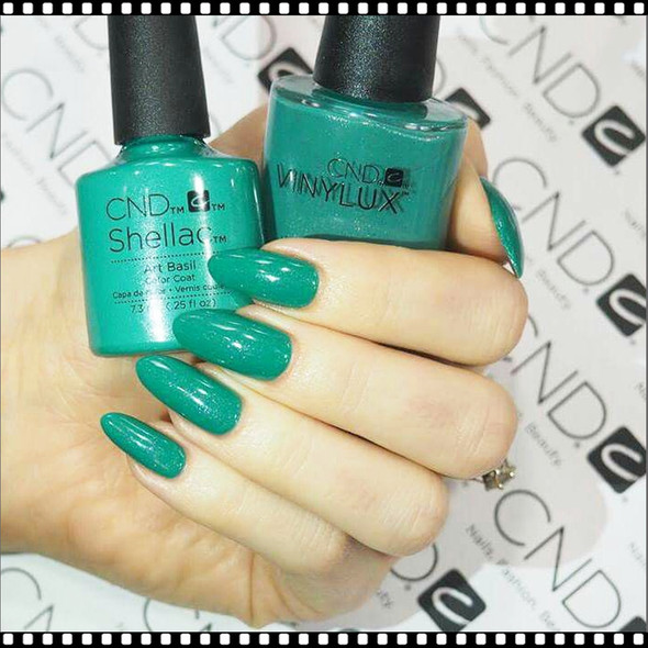 CND SHELLAC Art Basil 0.25oz.