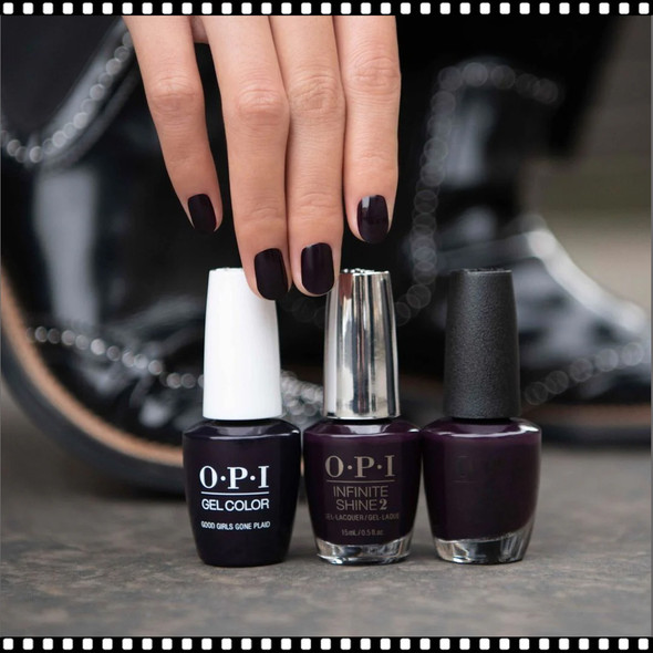 OPI INFINITE SHINE Good Girls Gone Plaid #ISLU16*