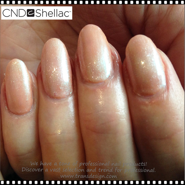 CND SHELLAC Iced Coral 0.25oz.