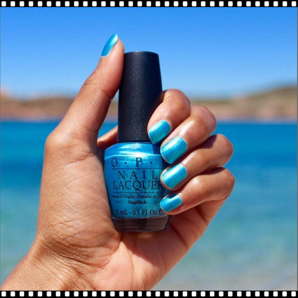OPI NAIL LACQUER Teal The Cows Come Home #NLB54