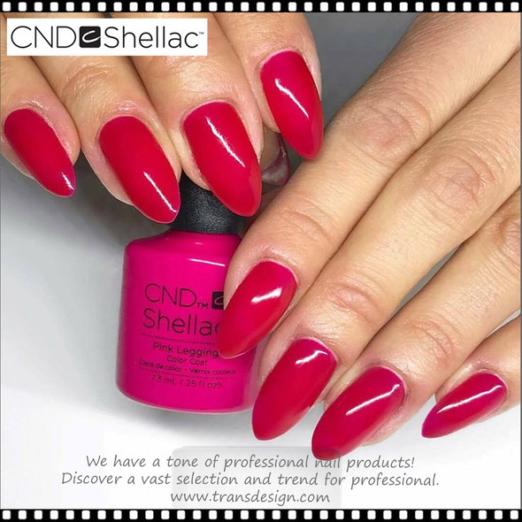 CND SHELLAC Pink Leggings 0.25oz.