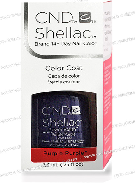 CND SHELLAC Purple Purple 0.25oz.