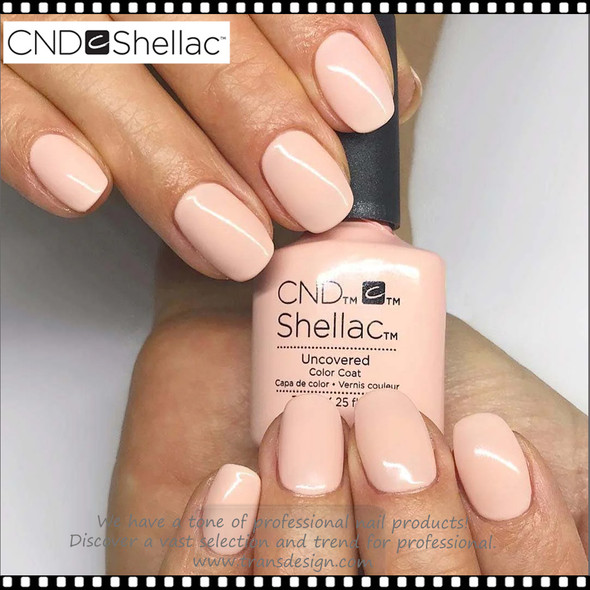 CND SHELLAC Uncovered  0.25oz.