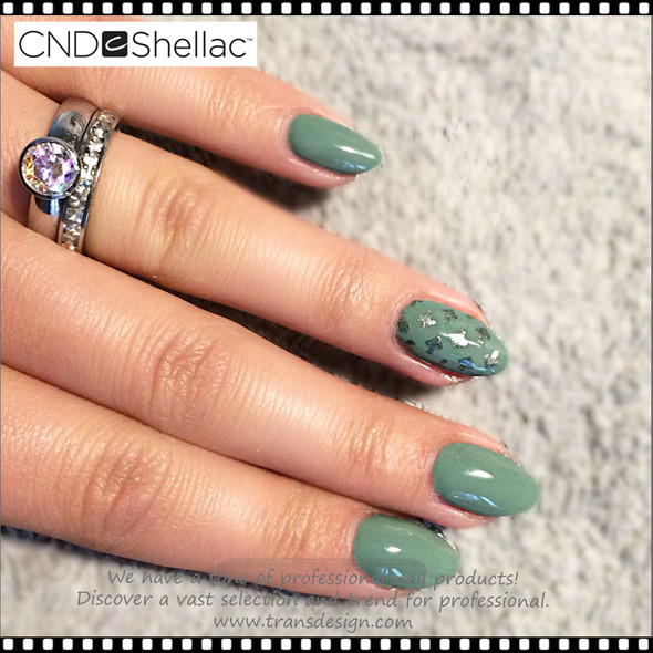 CND SHELLAC Sage Scarf 0.25oz.