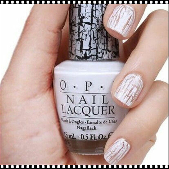 OPI NAIL LACQUER SHATTER White Shatter #NLE54*