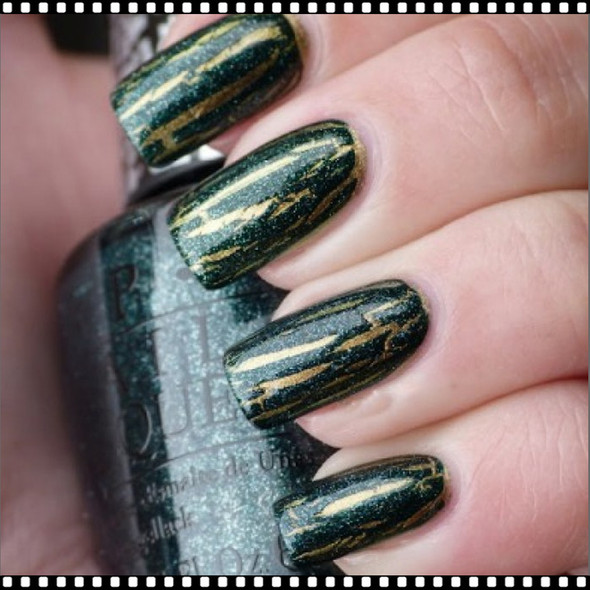 OPI NAIL LACQUER SHATTER The Scales #NLE66*