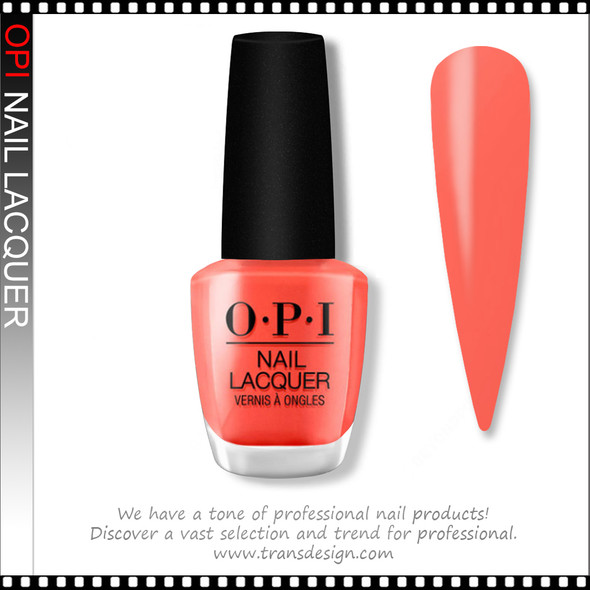 OPI NAIL LACQUER Living On the Bula-vard ! #NLF81*
