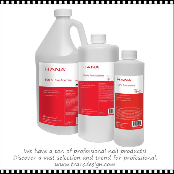 HANA - 100% Pure Acetone Gallon (IN-STORE PICKUP ONLY)