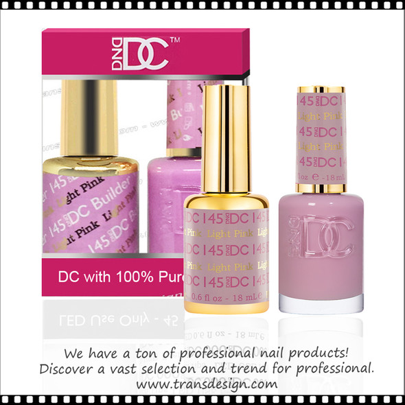 DC Gel Polish Duo - #145 Light Pink