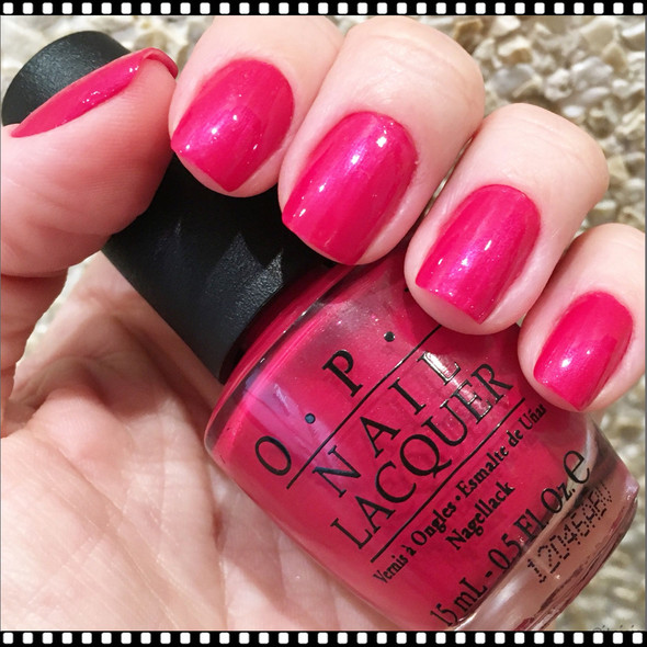 OPI NAIL LACQUER California Raspberry #NLL54