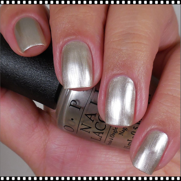 OPI NAIL LACQUER This Silver's Mine! #NLT67*