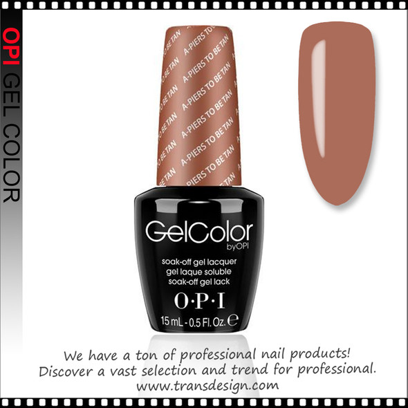 OPI GELCOLOR A-Piers To Be Tan GCF53