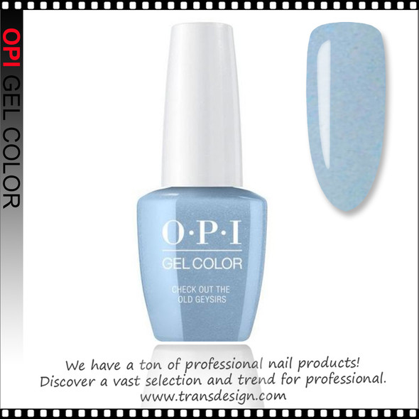 OPI GELCOLOR Check Out the OId Geysirs GCI60