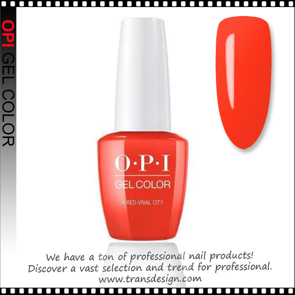 OPI GELCOLOR A Red-vival City GCL22