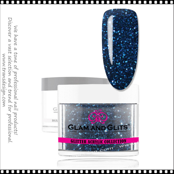 GLAM AND GLITS Glitter Collection - Western Blue  2oz.