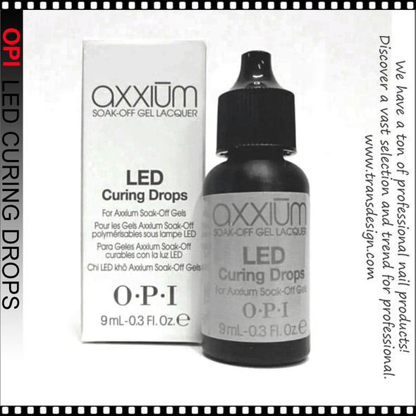 OPI Axxium S/O Led Curing Drop 0.3 ox. - 9ml 