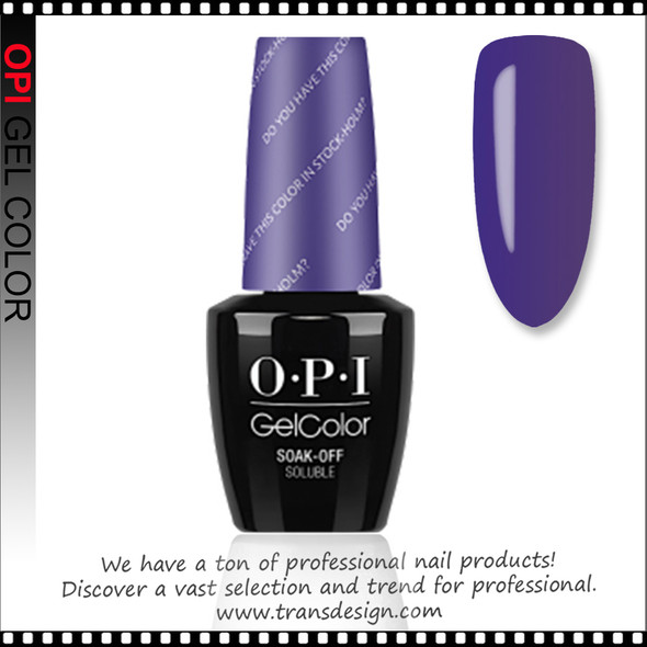 OPI GELCOLOR Emmy, Have You Seen Oscar? GCH012* - TDI, Inc