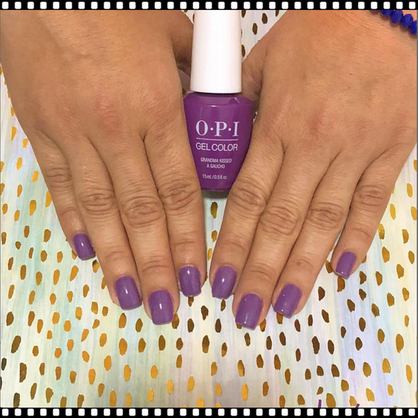 OPI GELCOLOR Grandma Kissed a Gaucho GCP35*
