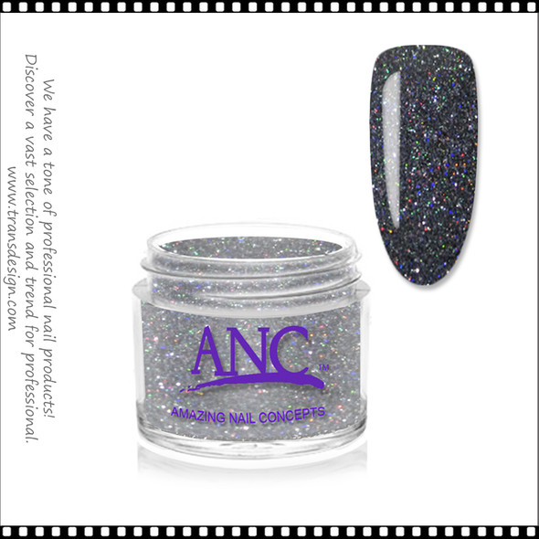ANC Dip Powder -Black Galaxy Shimmer 1oz.  #219 