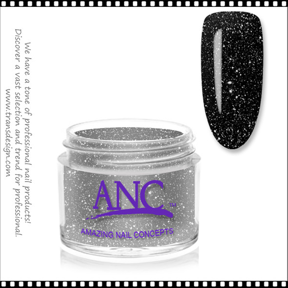 ANC Dip Powder - #102 Black Glitter 2oz.