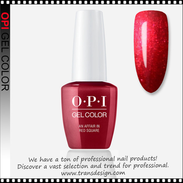 OPI GELCOLOR An Affair in Red Square GCR53