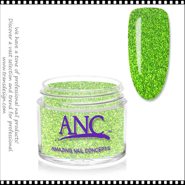 ANC Dip Powder -Lime Glitter  2oz.  #42 