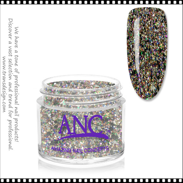 ANC Dip Powder - Black Glitter 1oz. #102 - TDI, Inc