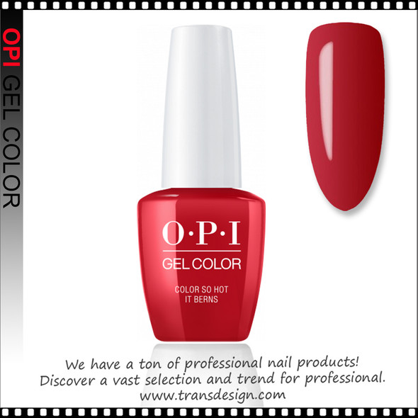 OPI GELCOLOR Color So Hot It Berns GCZ13