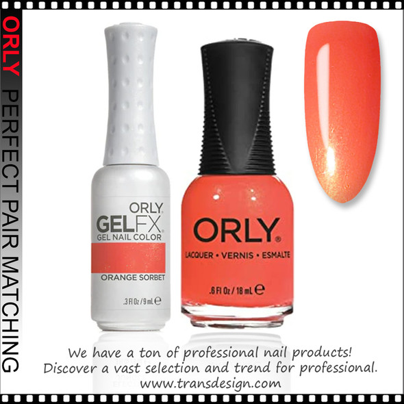 ORLY Perfect Pair Matching - Orange Sorbet *