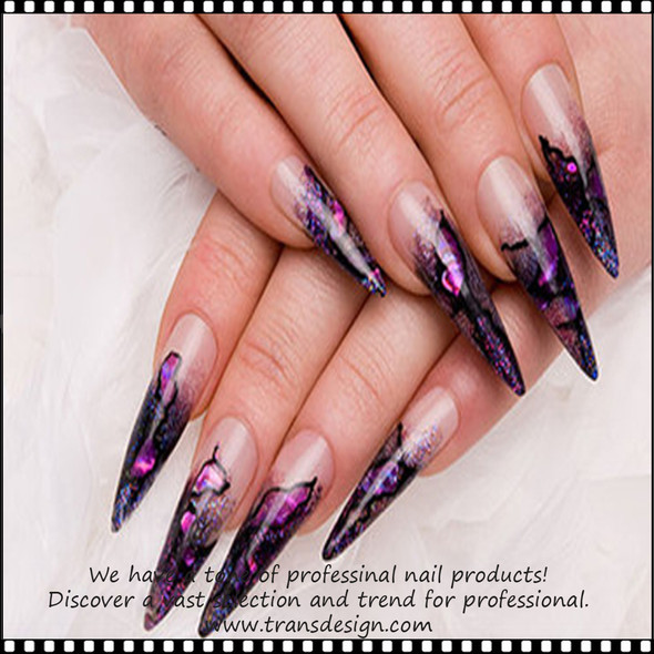 DL TIP Stiletto, Clear 300/Case *