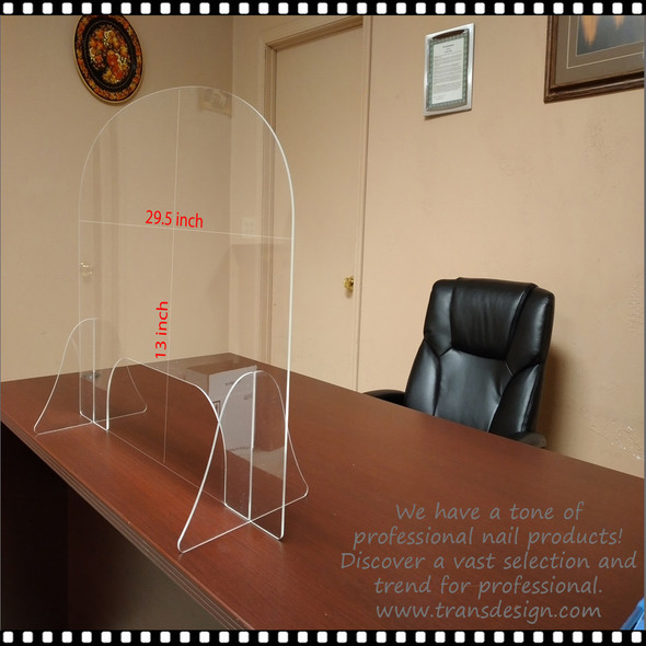 Clear Protective Client Tabletop Shields