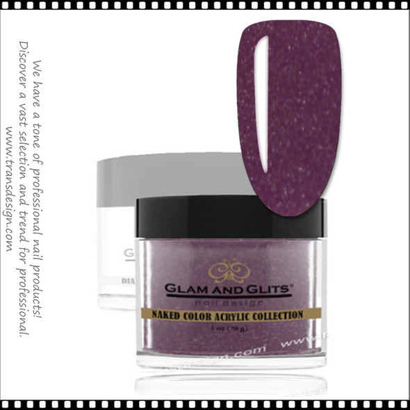 GLAM AND GLITS Naked Color Acrylic - Have A Grape Day 1oz.