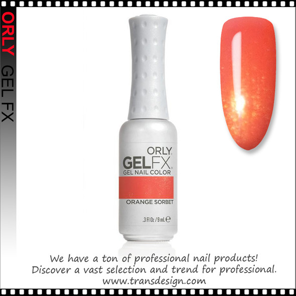 ORLY Gel FX Nail Color - Orange Sorbet *