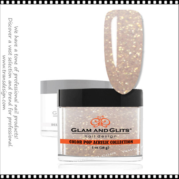 GLAM AND GLITS Color Pop - White Sand 1oz.