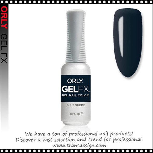 ORLY Gel FX Nail Color - Blue Suede *