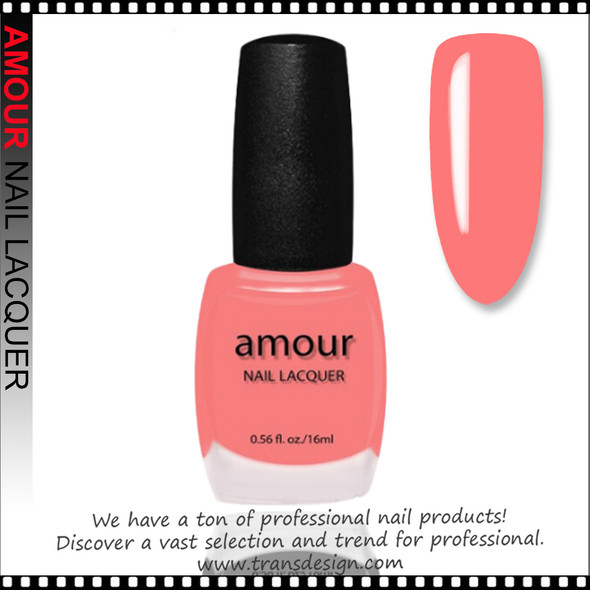 AMOUR Nail Lacquer - Shocking Pink 0.56oz (C)