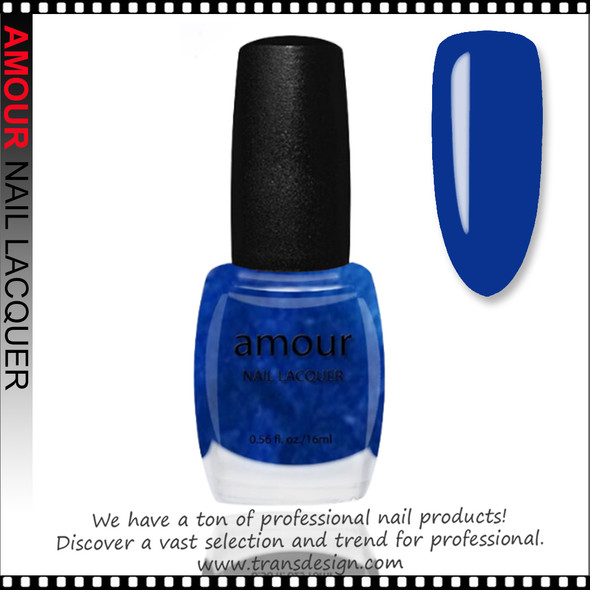AMOUR Nail Lacquer - Holiday Blue 0.56oz