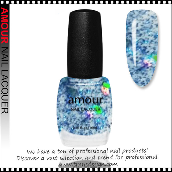 AMOUR Nail Lacquer - Blue Night 0.56oz AMOUR Nail Lacquer - Blue Night 0.56oz