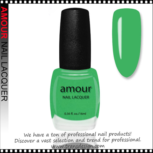 AMOUR Nail Lacquer - Green Jets 0.56oz AMOUR Nail Lacquer - Green Jets 0.56oz